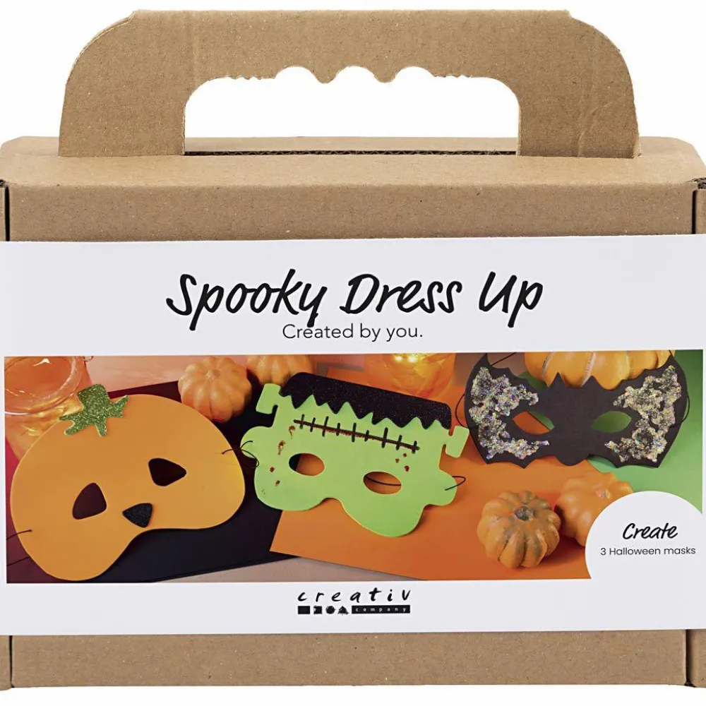 Best Creativ Company Kreapakke Halloween - Lav masker