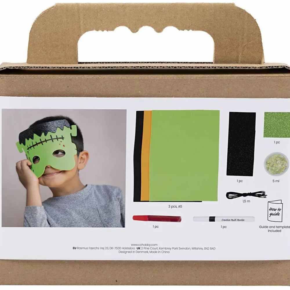 Best Creativ Company Kreapakke Halloween - Lav masker