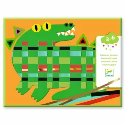 Sale Djeco Kreativ med papir - Væve-kunst