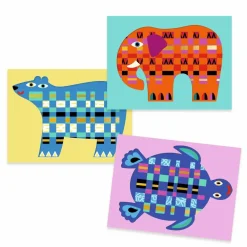 Sale Djeco Kreativ med papir - Væve-kunst