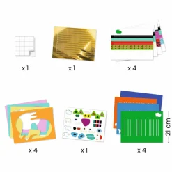 Sale Djeco Kreativ med papir - Væve-kunst