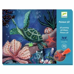 Djeco Kreativ æske - 3D maling, I havets dyb