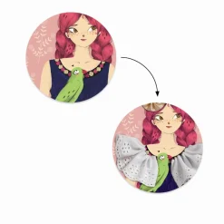 Online Djeco Kreativ æske - Dekorer med frynser