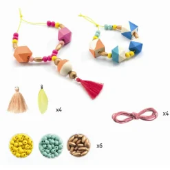 Outlet Djeco Kreativ æske - Lav smykker, geometri og frynser