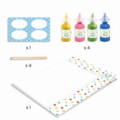 Online Djeco Kreativ æske - Mal med prikker