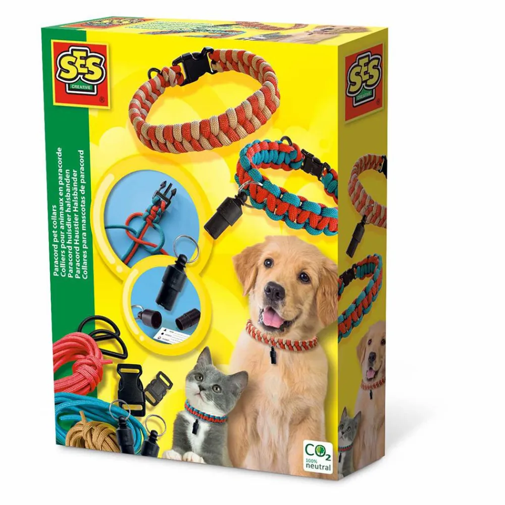 Best SES Creative Kreativitetssæt - Knyt halsbånd til dit kæledyr