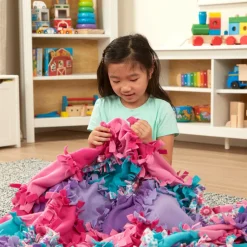 Sale Melissa & Doug Kreativitetssæt - Lav dit eget hyggetæppe