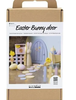 Sale Creativ Company Kreativitetssæt - Påskeharens dør