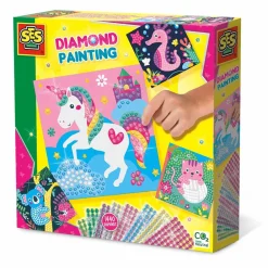 Clearance SES Creative Kreativitetssæt - Udsmyk med diamanter