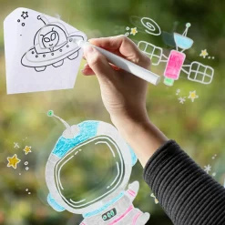 Sale Creativ Company Kridttusser - Stærke farver, 5 stk