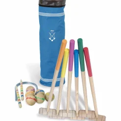 Vilac Kroketspil med 6 køller - L: 85 cm