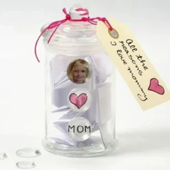 Hot Creativ Company Krukke med låg, 10 stk