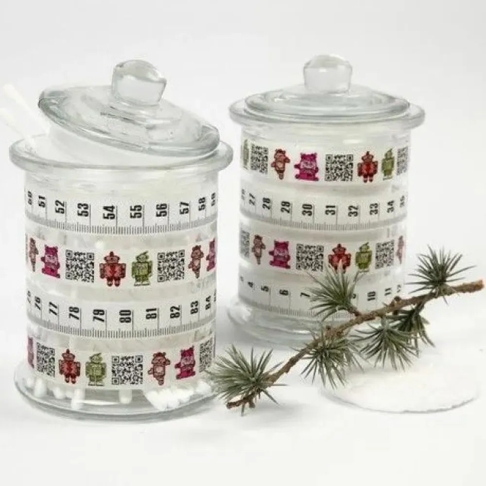 Hot Creativ Company Krukke med låg, 10 stk