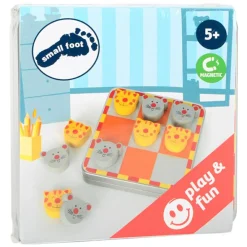 Hot small foot Kryds & bolle-spil - Kat & Mus