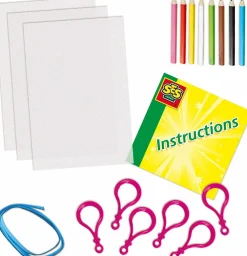 Outlet SES Creative Krympeplast - Lav dine egne nøgleringe