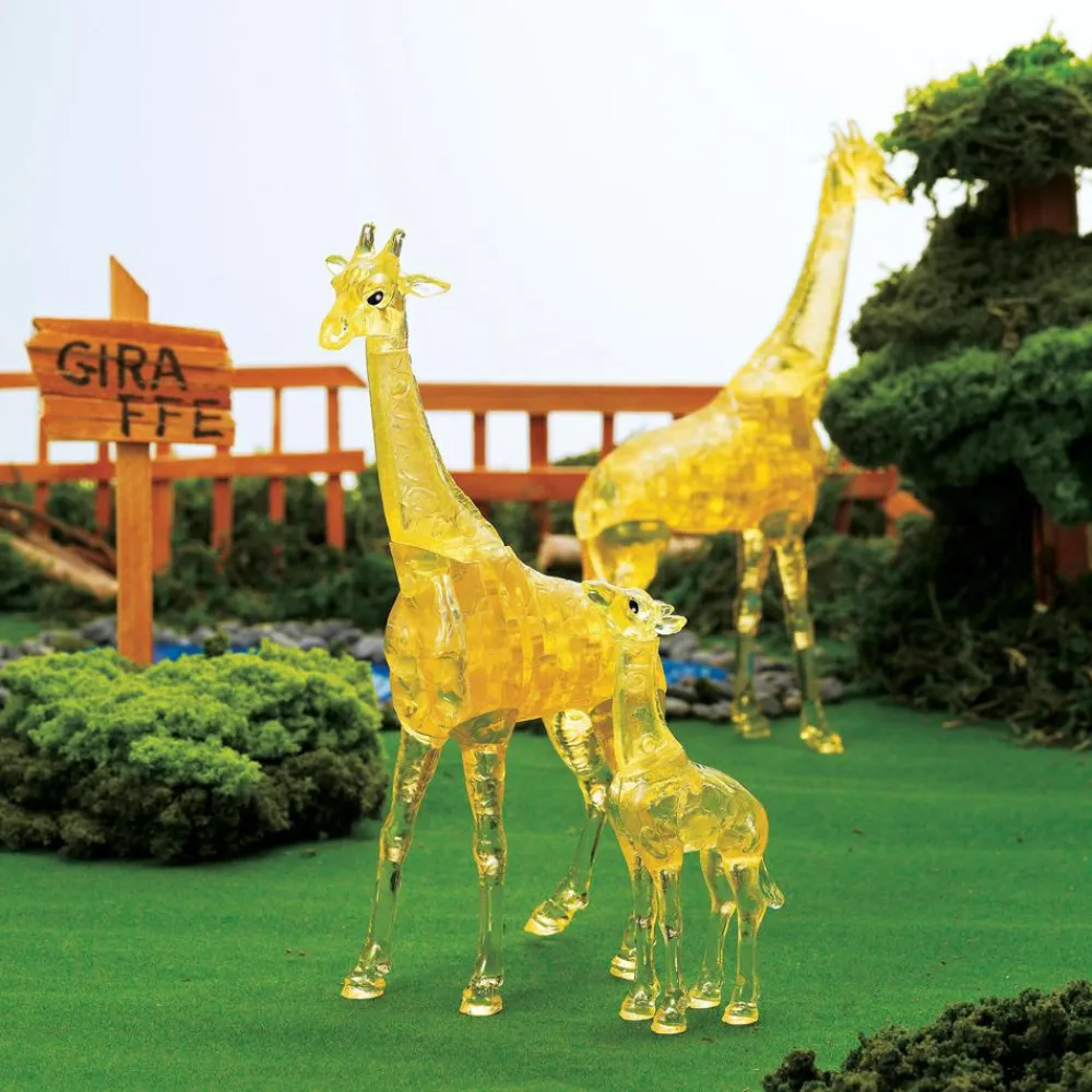 Sale Krystalpuslespil m. 38 brk. - Giraffer