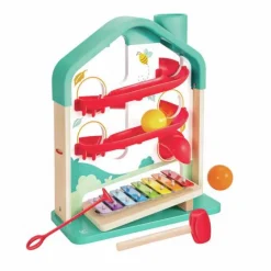 Outlet Hape Kuglebanehus med xylofon