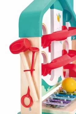 Outlet Hape Kuglebanehus med xylofon