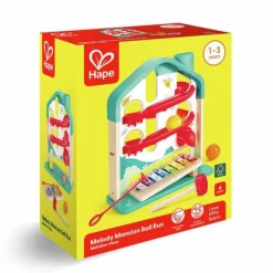Outlet Hape Kuglebanehus med xylofon