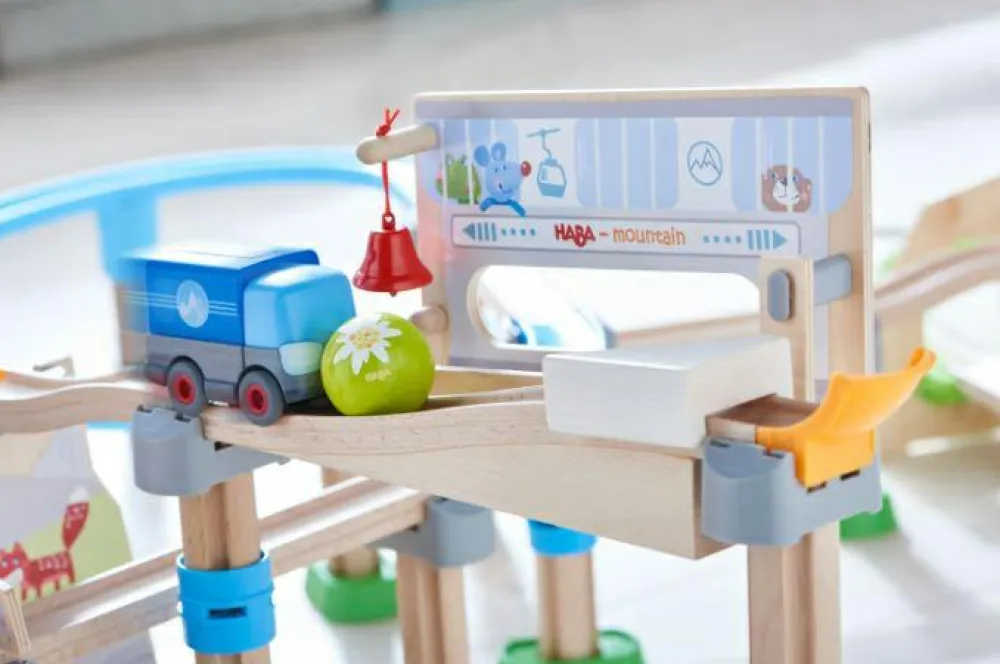 Clearance Haba Kullerbü kuglebane - Det store bjerg-eventyr