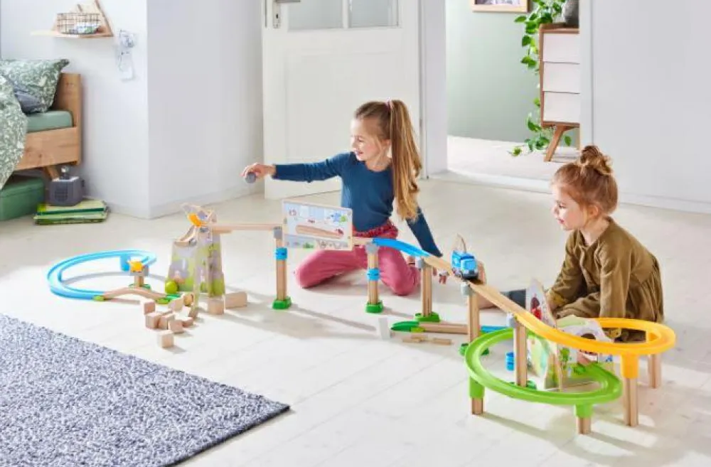 Clearance Haba Kullerbü kuglebane - Det store bjerg-eventyr