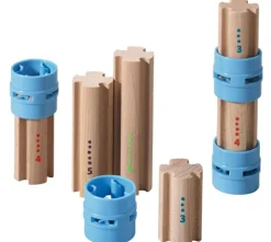 Best Haba Kullerbü tilbehør - Korte søjler, 6 stk