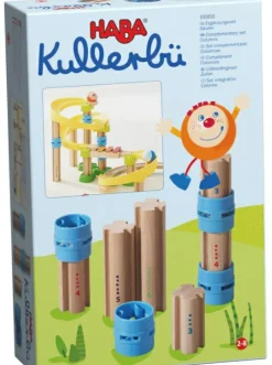 Best Haba Kullerbü tilbehør - Korte søjler, 6 stk