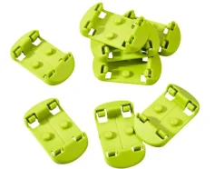 Outlet Haba Kullerbü tilbehør - Samlebeslag til skinner, 8 stk