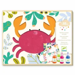 Djeco Kunst med fingermaling (fra 18 mdr.) - Dyr