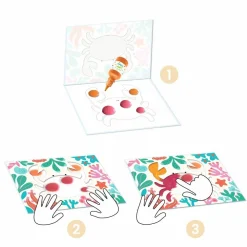 Djeco Kunst med fingermaling (fra 18 mdr.) - Dyr