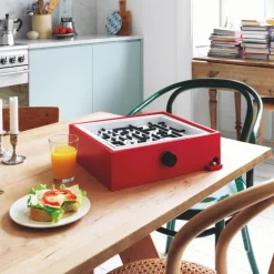 New Labyrintspil med vippeplade - Rød