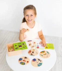 New Beleduc Lag puslespil - Dyrearter