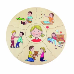 Hot Beleduc Lag puslespil - Følelser