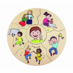 Hot Beleduc Lag puslespil - Følelser