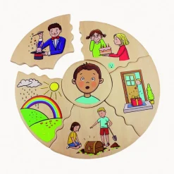 Hot Beleduc Lag puslespil - Følelser