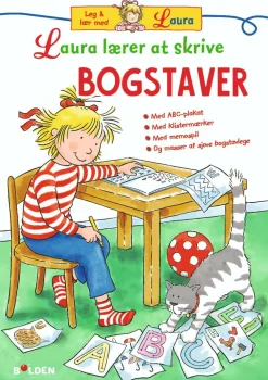 Best Forlaget Bolden Laura lærer at skrive bogstaver