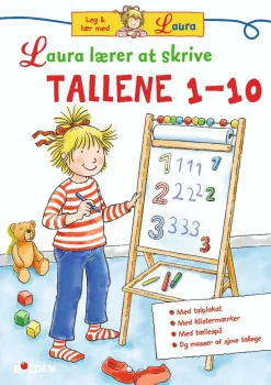 Online Forlaget Bolden Laura lærer at skrive tallene 1-10