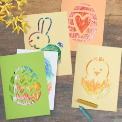 Clearance Haba Lav dine egne påskekort, 12 stk