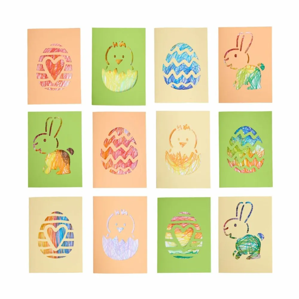 Clearance Haba Lav dine egne påskekort, 12 stk