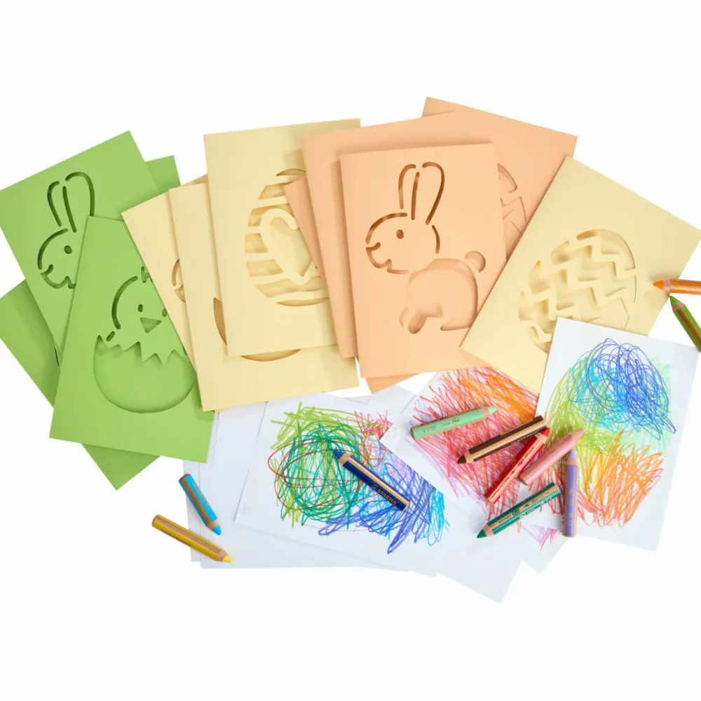 Clearance Haba Lav dine egne påskekort, 12 stk