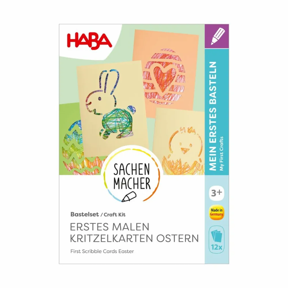 Clearance Haba Lav dine egne påskekort, 12 stk