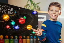 4M Lav en solsystem-plakat med lys i