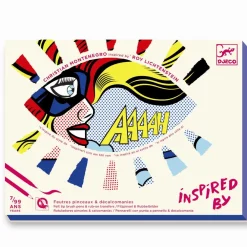 Clearance Djeco Lav kunst som Roy Lichtenstein (overføring)