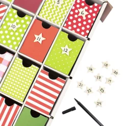 Outlet Playbox Lav selv skuffedarium m. 24 skuffer