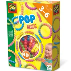 Outlet SES Creative Lav smykker med pop perler