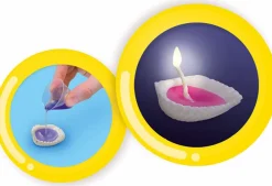 New SES Creative Lav stearinlys i muslingeskaller