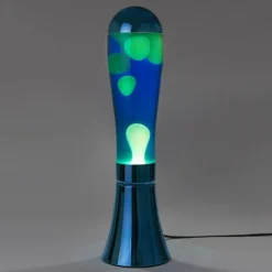 Outlet Lavalampe - Blå/lime