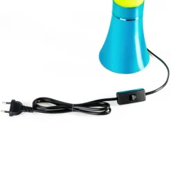 Outlet Lavalampe - Blå/lime