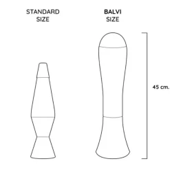 Outlet Lavalampe - Blå/lime