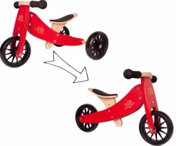 Sale Kinderfeets Løbecykel - Tiny Tot 2-i-1, Rød